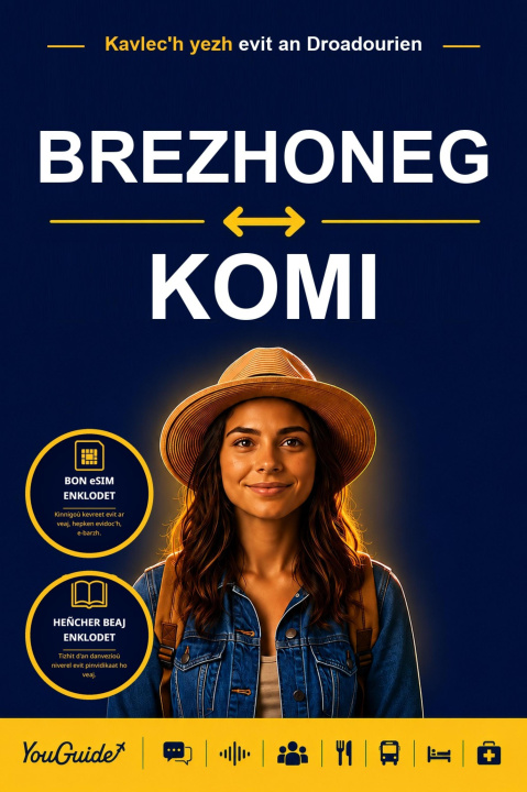 ebook Language Guide for Travelers - Breton to Komi YouGuide