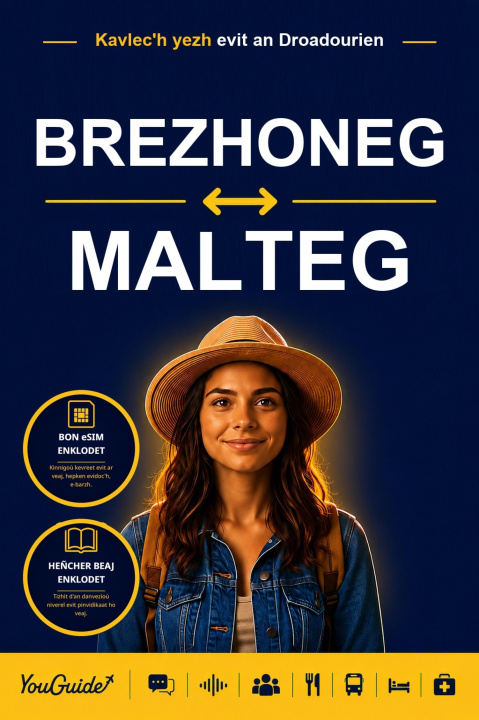 Libro elettronico Language Guide for Travelers - Breton to Maltese YouGuide