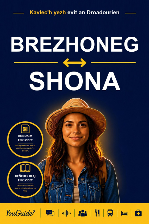 E-Book Language Guide for Travelers - Breton to Shona YouGuide