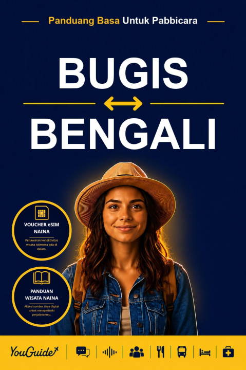 E-book Language Guide for Travelers - Buginese to Bengali YouGuide