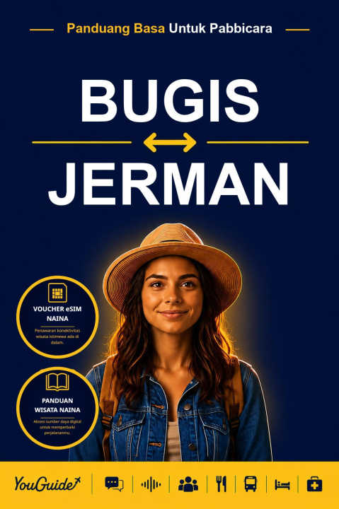 E-Book Language Guide for Travelers - Buginese to German YouGuide