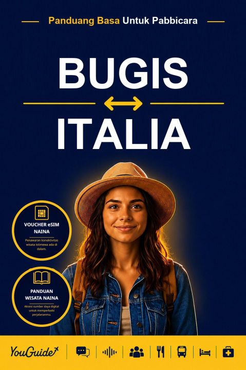 E-kniha Language Guide for Travelers - Buginese to Italian YouGuide