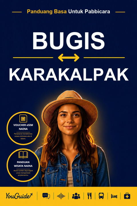 E-kniha Language Guide for Travelers - Buginese to Karakalpak YouGuide