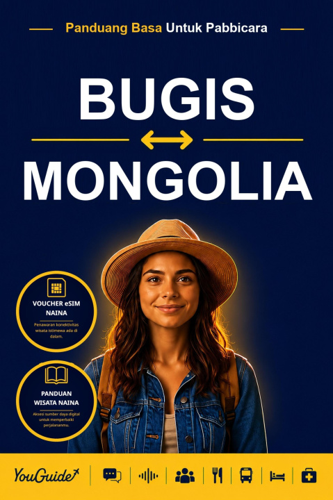 E-book Language Guide for Travelers - Buginese to Mongolian YouGuide