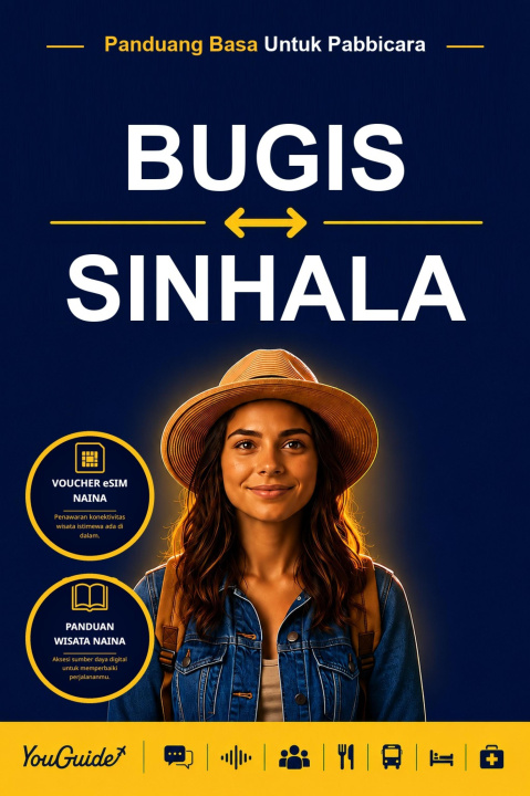 E-book Language Guide for Travelers - Buginese to Sinhala YouGuide