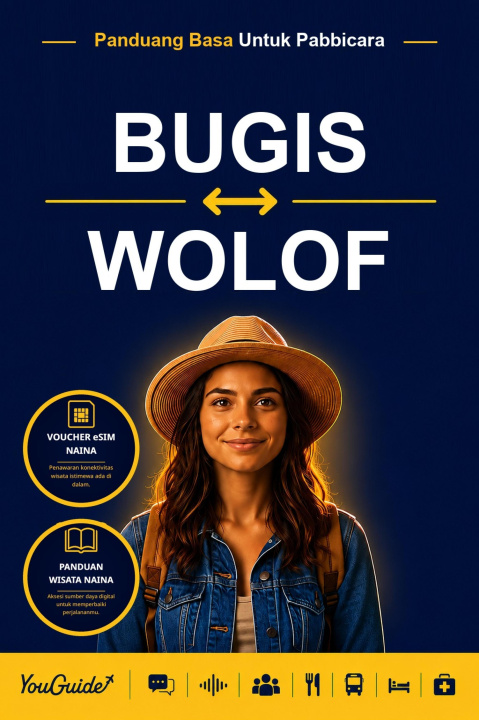 E-book Language Guide for Travelers - Buginese to Wolof YouGuide