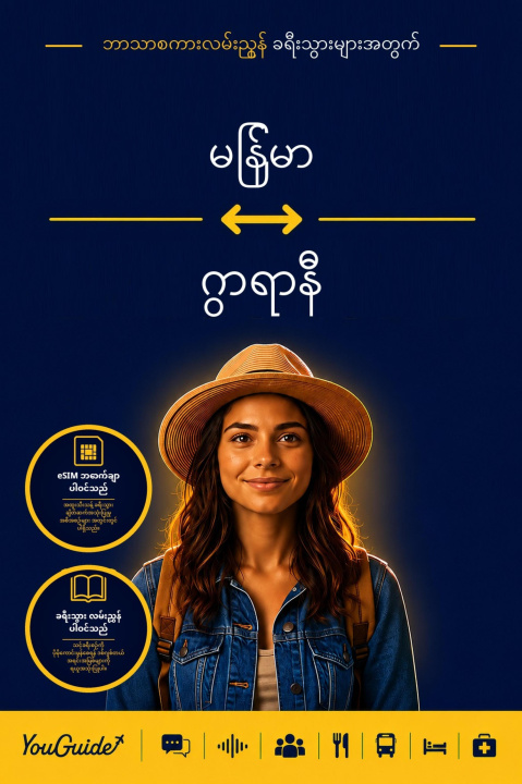 E-Book Language Guide for Travelers - Burmese to Guarani YouGuide
