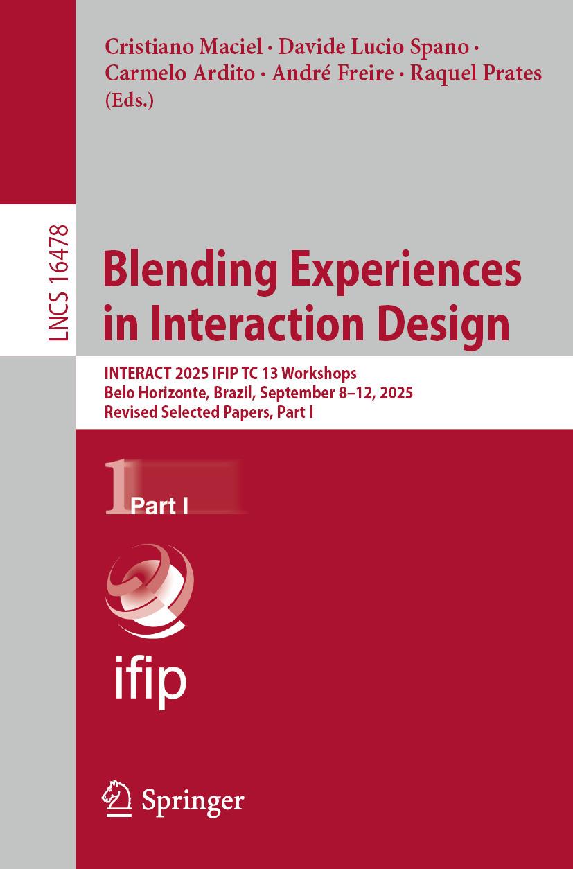 E-book Blending Experiences in Interaction Design Cristiano Maciel