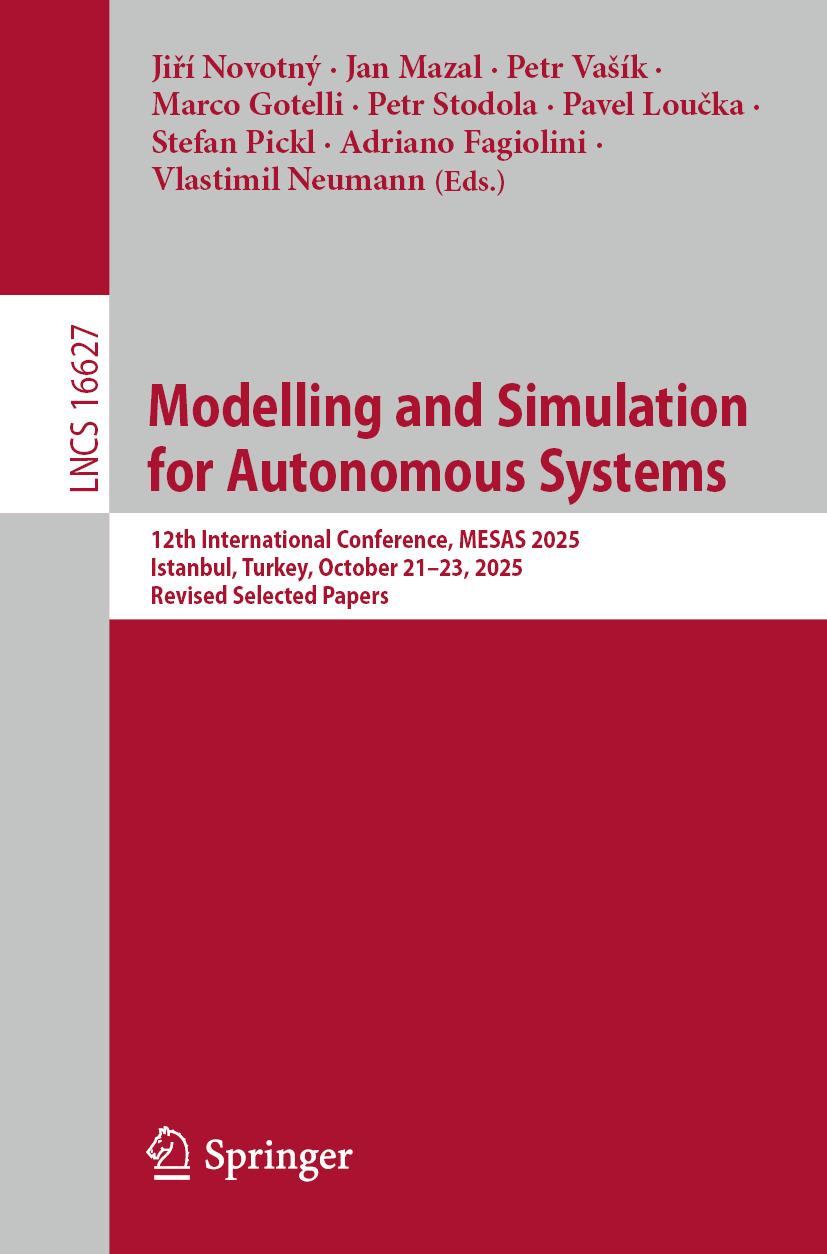 E-kniha Modelling and Simulation for Autonomous Systems Jiri Novotny