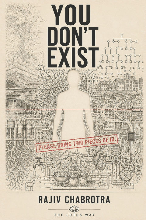 Boek You Don't Exist Rajiv Chabrotra