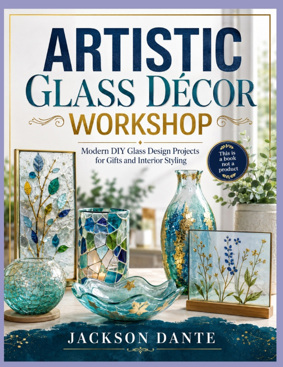 Libro ARTISTIC GLASS DÉCOR WORKSHOP JACKSON DANTE