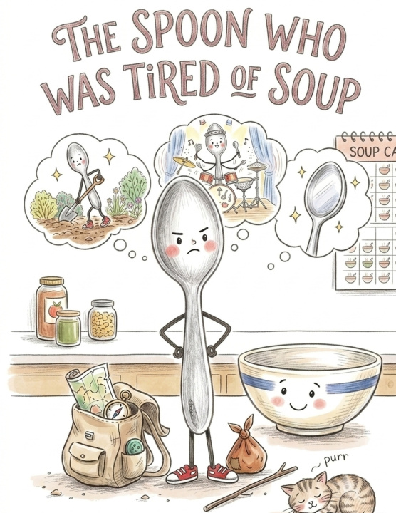 Könyv The Spoon Who Was Tired of Soup Yana Russell