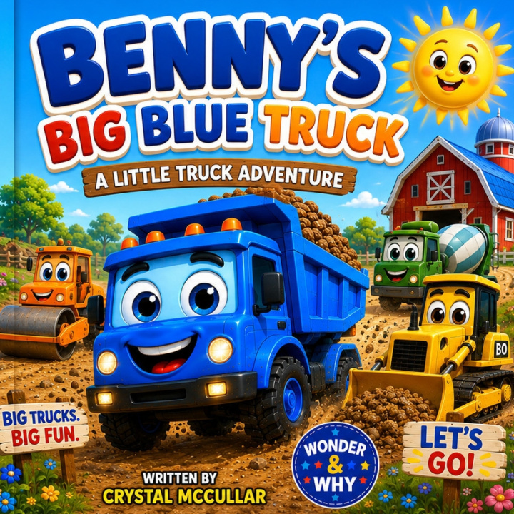 Kniha Benny's Big Blue Truck Crystal McCullar