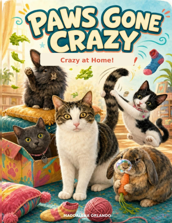 Knjiga Paws Gone Crazy Maddalena Orlando