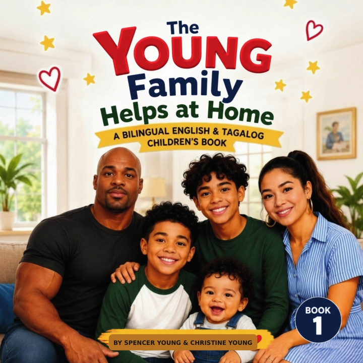 Kniha The Young Family Helps at Home Christine Young