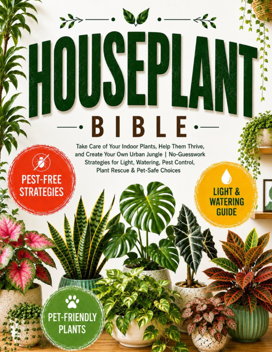 Kniha The Houseplant Bible Clara J. Welling