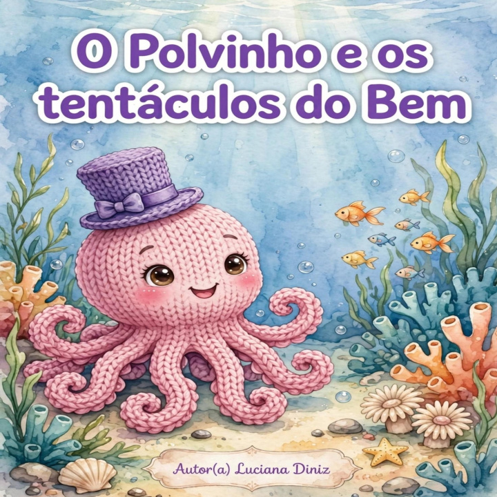 Book O Polvinho e os tentáculos do Bem Luciana Farias Diniz