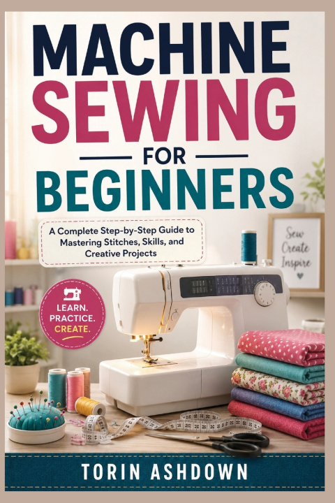 Knjiga MACHINE SEWING FOR BEGINNERS Torin Ashdown