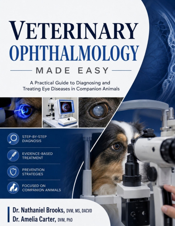 Kniha VETERINARY OPHTHALMOLOGY MADE EASY Dr. Amelia Carter DVM PhD