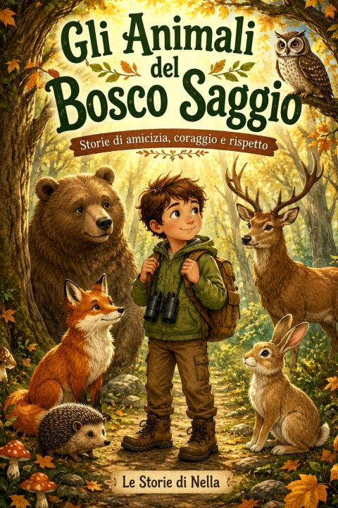 Książka Gli animali di Bosco Saggio Le stori di Nella