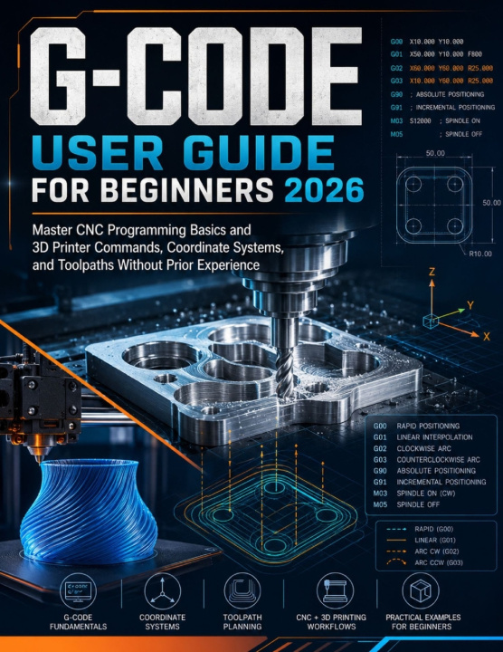 Książka G-CODE User Guide for Beginners 2026 Agapitus Peter