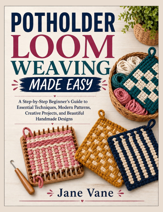 Buch Potholder Loom Weaving Made Easy Jane Vane