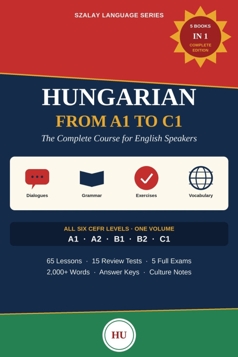 Knjiga Hungarian from A1 to C1 ANKIT SINGH