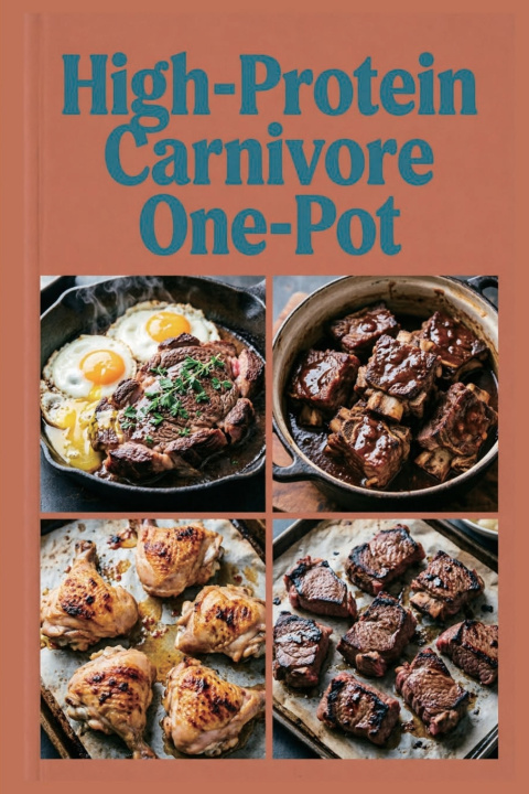 Knjiga High-Protein Carnivore One-Pot Sable Cross Vance