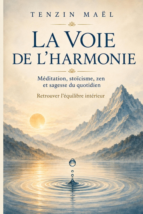 Libro La Voie de l'harmonie Tenzin Mael