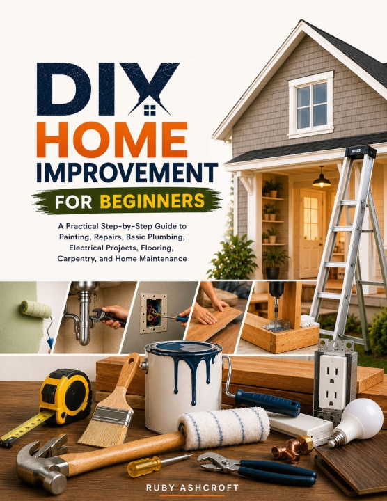 Książka DIY Home Improvement for Beginners Ruby Ashcroft