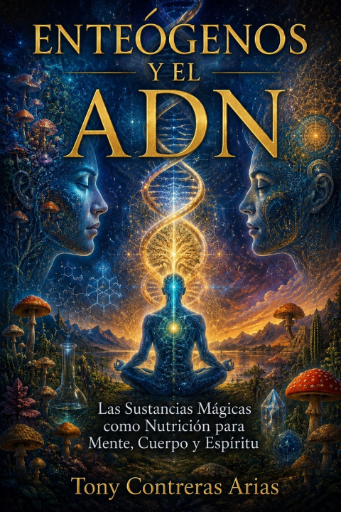 Kniha ENTEÓGENOS Y EL ADN Tony Contreras Arias