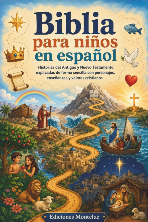 Boek Biblia para niños en español Ediciones Monteluz