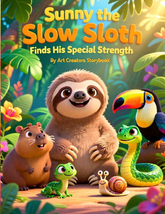 Buch Sunny the Slow Sloth Finds His Special Strength Art Creators