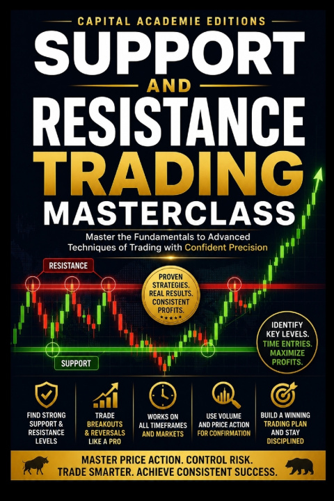 Book SUPPORT AND RESISTANCE TRADING MASTERCLASS CAPITAL ACADEMIE Editions