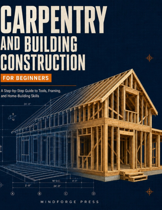 Boek CARPENTRY AND BUILDING CONSTRUCTION FOR BEGINNERS MindForge Press