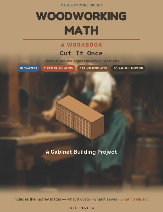 Książka Woodworking Math Sizu Riatto