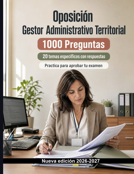 Carte Oposición Gestor Administrativo Territorial OposSmart España