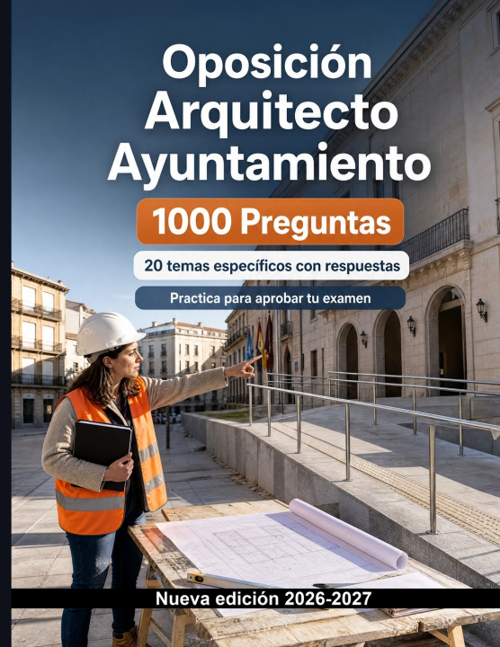 Livro Oposición Arquitecto Ayuntamiento OposSmart España