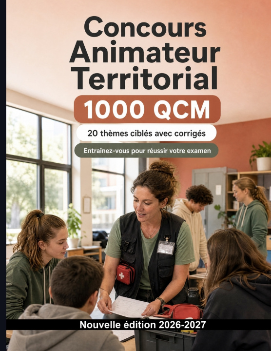 Livro Concours Animateur Territorial (2026/2027) ConcoursSmart France