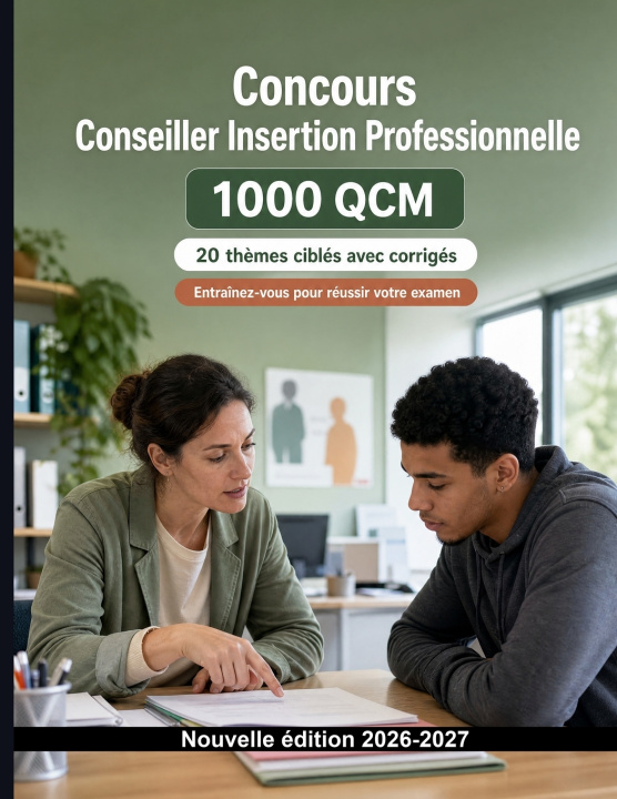 Buch Concours Conseiller Insertion Professionnelle (2026/2027) ConcoursSmart France