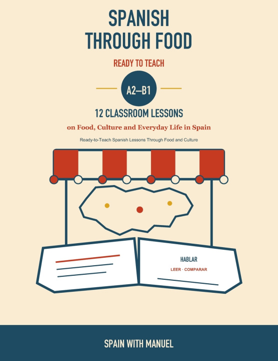 Livro Spanish Through Food Spain with Manuel