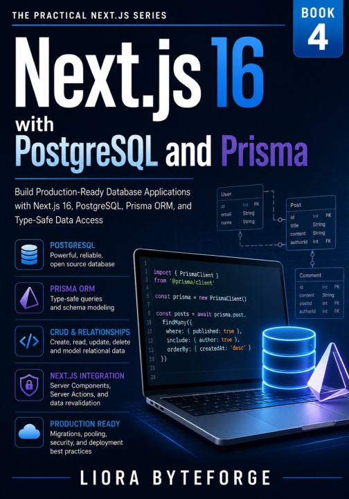 Buch Next.js with PostgreSQL and Prisma Liora Byteforge