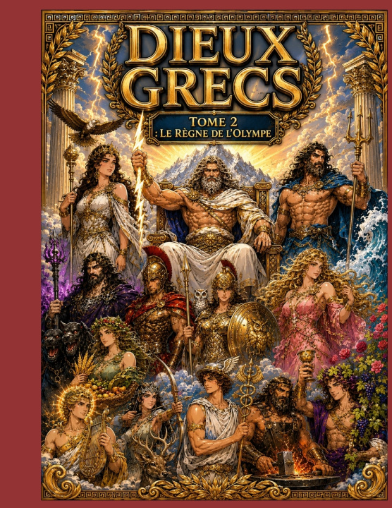 Buch Dieux Grecs Tome 2 Ludivine Poulaille