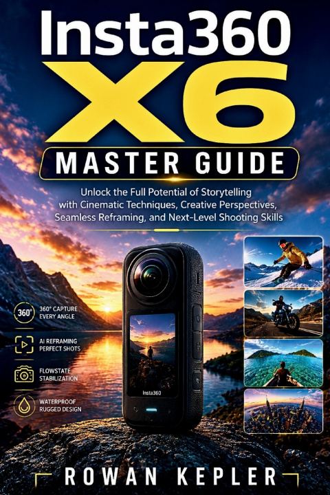 Knjiga Insta360 X6 Master Guide Rowan Kepler