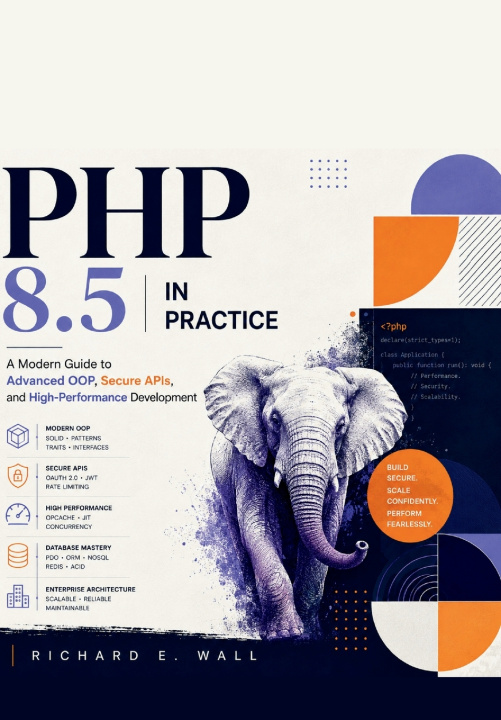Knjiga PHP 8.5 in Practice Richard E. Wall