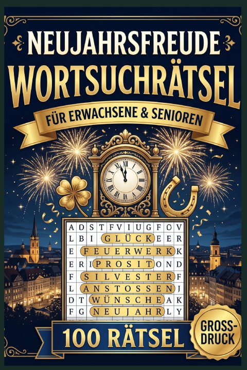 Książka Neujahrsfreude Wortsuchrätsel Silver Grid Media