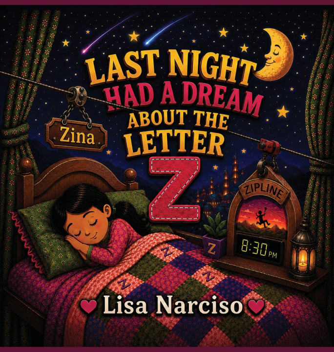 Boek Last Night I Had A Dream About The Letter Z Lisa Narciso