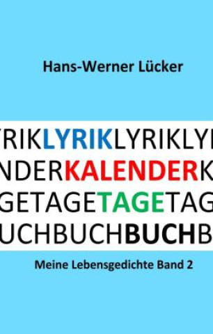 Knjiga LYRIK KALENDER TAGE BUCH Hans-Werner Lücker