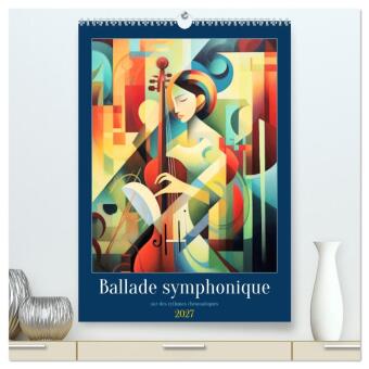 Kalendář/Diář BALLADE SYMPHONIQUE CALENDRIER MURAL HAU PAGNON MARIE-ANGE