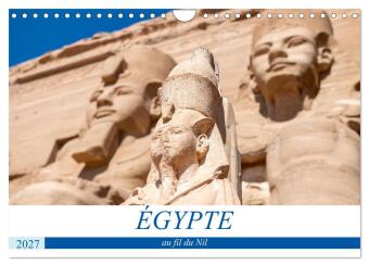 Kalendář/Diář EGYPTE SUR RIVES DU NIL CALENDRIER MURAL HAGEGE MICHEL